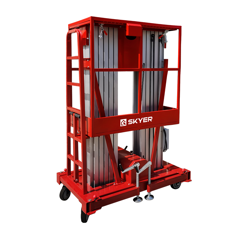 gtwy-200-s Телескопический двухмачтовый подъемник SKYER GTWY12-200 - 1